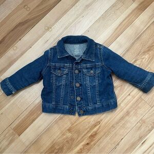 GAP Quilted Denim Jacket 6-12 months